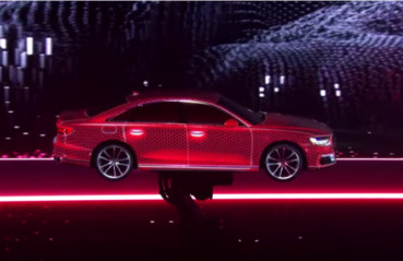 Audi + KUKA – Projection Mapping with Robots is Visually Stunning